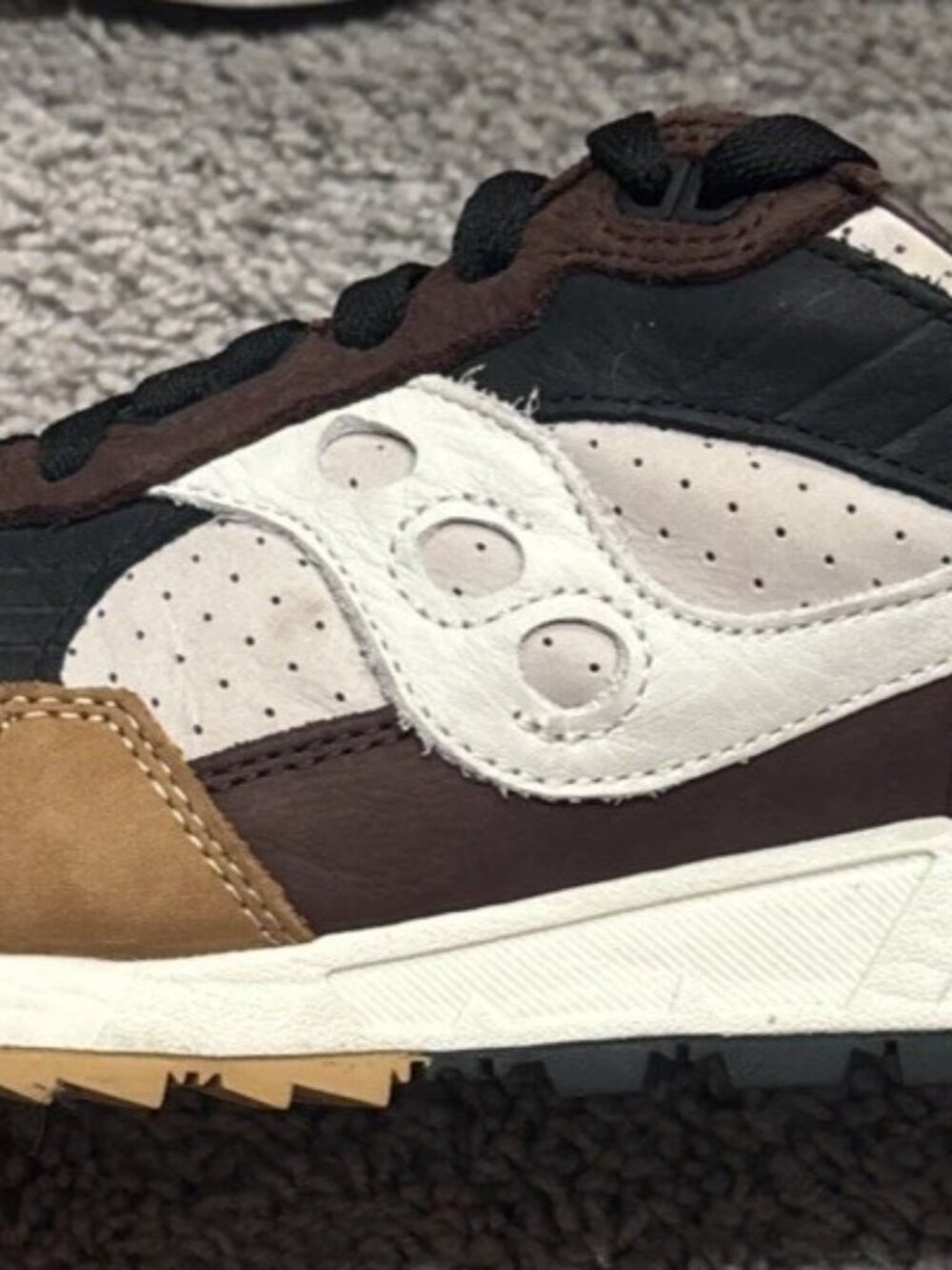 Saucony Shadow 5000 Premium Grey/Multi Size 9.5 S70945-1